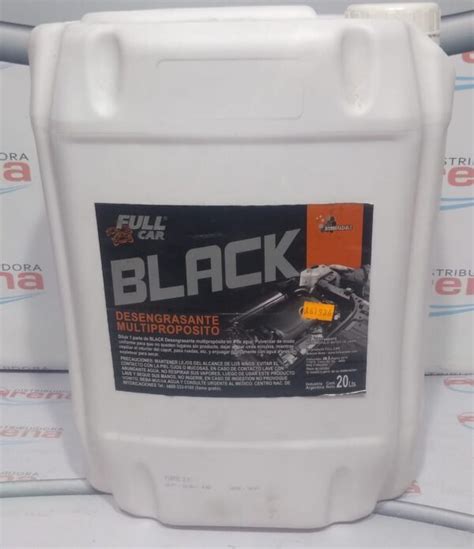 DESENGRASANTE BLACK X 20 L DILUCION 1 EN 10 FUL B 111 FULL CAR