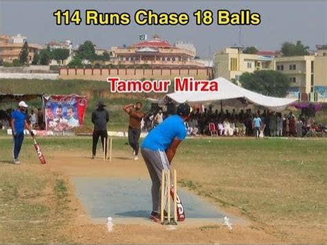 6 Balls 6 Sixes In Cricket History Ever 114 Runs Chase 18 Balls Tamour