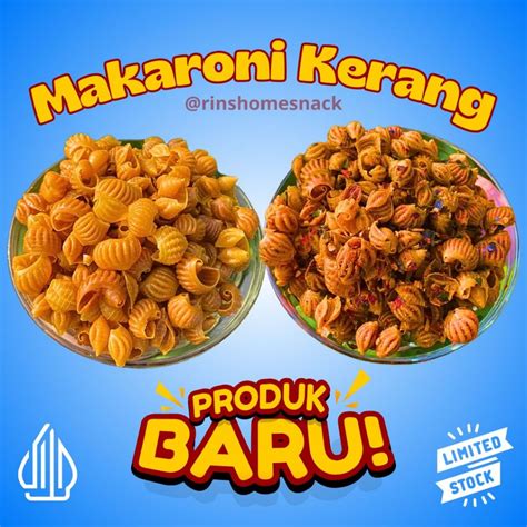 Jual Makaroni Kerang Crispy Gr New Launching Shopee Indonesia