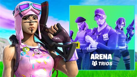 Fortnite Live Deutsch Trio Arena Auf K Schwitzen Youtube