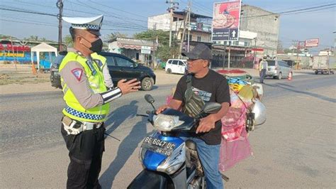 Tiga Hari Operasi Patuh Polres Pringsewu Tindak 220 Pelanggar Lalu