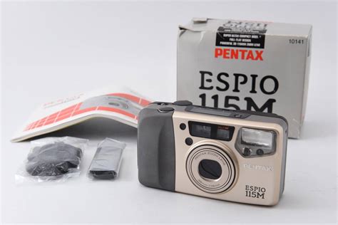 元箱付き 【 良品 】 ペンタックス 動作品 Pentax Espio 115m コンパクトフィルムカメラ 1862の落札情報詳細