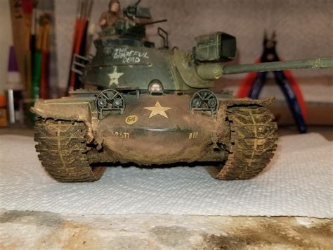 Gallery Pictures Tamiya US M48A3 Patton Tank Plastic Model Military