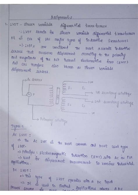 EM Unit 5 Lvdt 1 LVDT Linear Variable Differential Trans Former