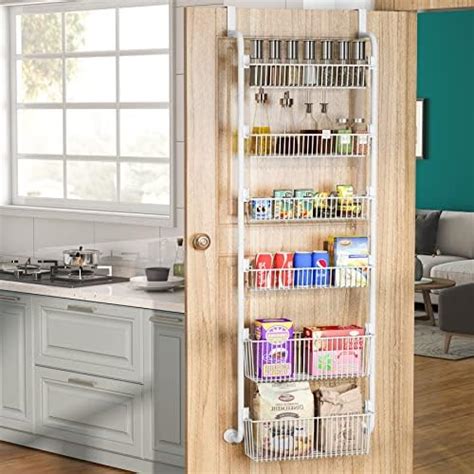 Amazon Vecelo Kitchen Over The Door Organizer Tier Pantry Door