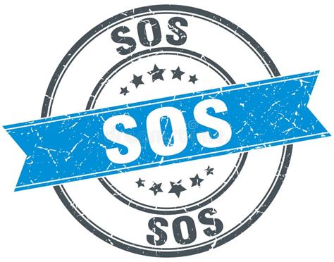 Sos Stamp Stock Vector Illustration Of Grunge Vector 120326497