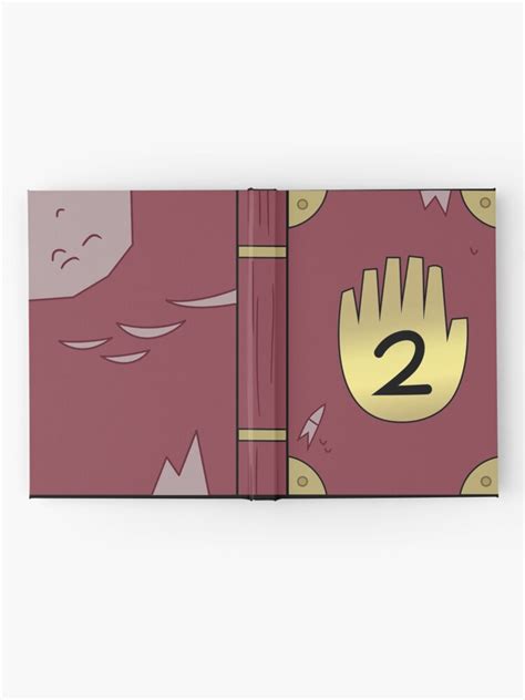 Carnet Cartonné Gravity Falls Journal 2 Par Hocapontas Redbubble