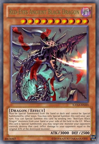 Red Eyes Ancient Black Dragon Yu Gi Oh Revolution Fanon Wiki Fandom