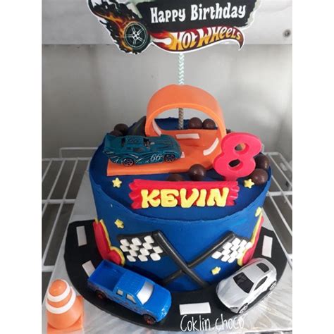 Jual KUE ULANG TAHUN HOTWHEELS HOTWHEEL BIRTHDAY CAKE HOT WHEELS CAKE MOBIL BALAP Shopee