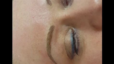 Blonde Microbladed Eyebrows By El Truchan Microblading Eyebrows