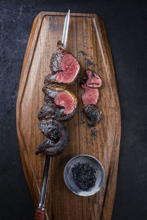 Barbecue Dry Aged Wagyu Brazilian Picanha From The Sirloin Cap Of Rump