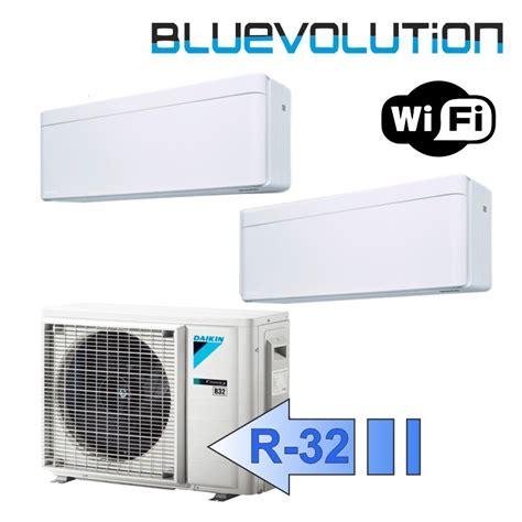 Daikin Ftxa35aw Ftxa35aw 2mxm50a Climatizzatore Dual Split Parete Serie