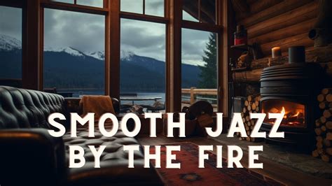 Jazz Cozy Cabin Smooth Easy Jazz Music Rain Sound On Window For