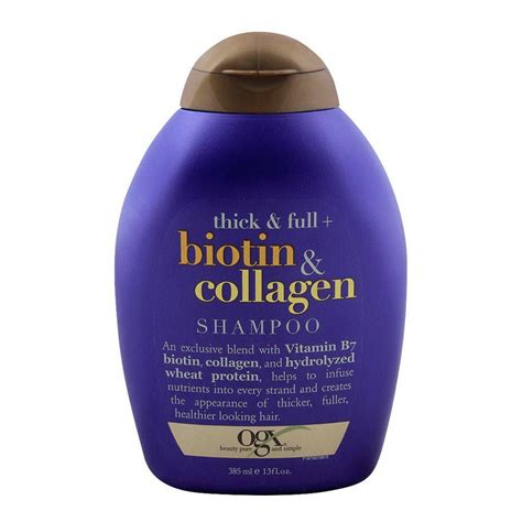 Order Ogx Thick Full Biotin Collagen Shampoo Ml Online At Best