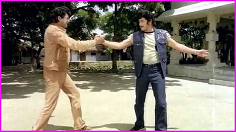 Super Star Krishna And Krishnam Raju Fight Scene Yuddham Telugu Movie