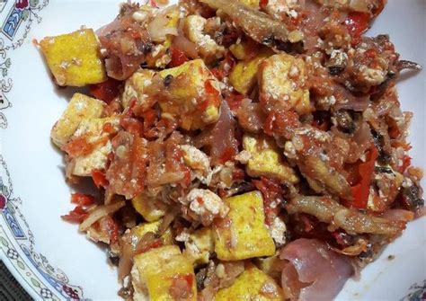 Resep Sambal Tahu Teri Oleh Lentrih Putri Cookpad