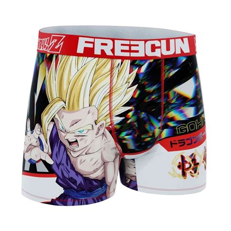 Freegun Boxer Homme Dragon Ball Z Japan Goku Vegeta Shenron Buu