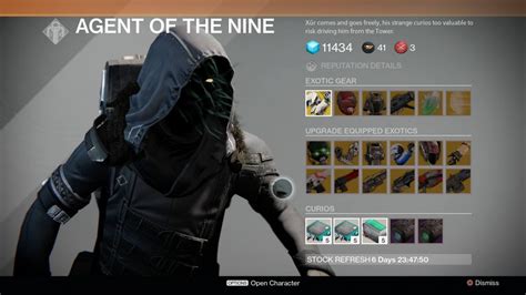 Destiny Xur Location And Dark Below Inventory December 12 13 VG247