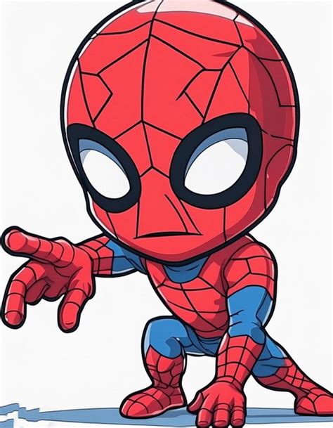 How To Draw A Chibi Spider Man Step By Step Easy Guide Drawings