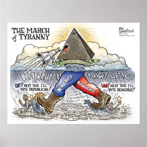 March Of Tyranny Poster Zazzle