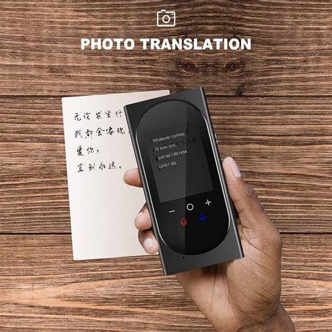 Offline Languages Voice Translator Pocket Device with Camera Function – Antye