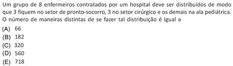 Questoes De Arranjo - Questões De Arranjo E Combinação - RETOEDU