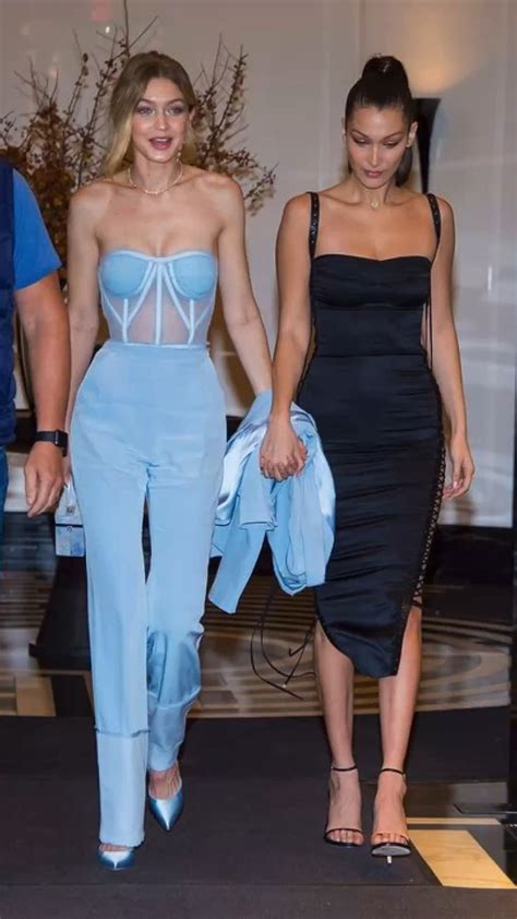 Gigi & Bella Hadid 🤍 | Fashion, Hadid style, Celebrity style