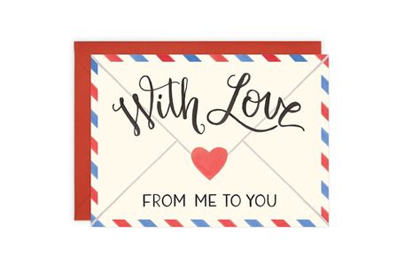 Love Letter Card Etsy