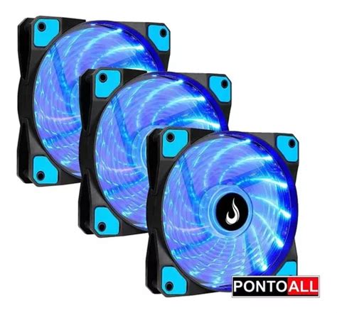 Kit Cooler Fan Mm Pc Gamer Gabinete Ventoinha V Led Mercadolivre