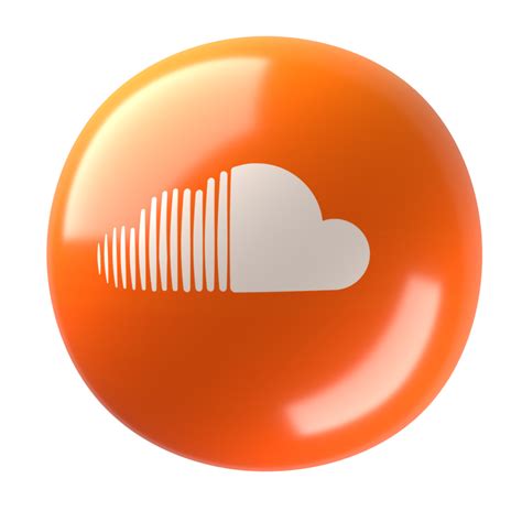 Soundcloud 3D Logo 27224011 PNG