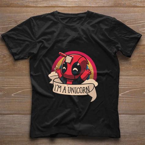 Funny Deadpool Im A Unicorn Shirt Kutee Boutique