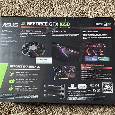 ASUS Dual-Mini GeForce GTX 1650 MINI OC Edition | Jawa