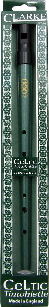 Clarke Celtic D Tinwhistle Green With Gold Cwd For Sale Online Ebay