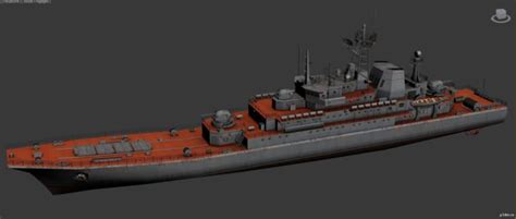 Ropucha-class landing ship 3D Model - 3DHunt.co