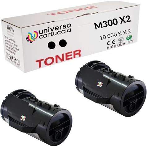 Univerocartuccia 2 X Toner Compatible Pour Epson Al M300 S050691