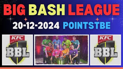 BBL 2024 Points Table Today BIG Bash League 07 01 2024 Points Table