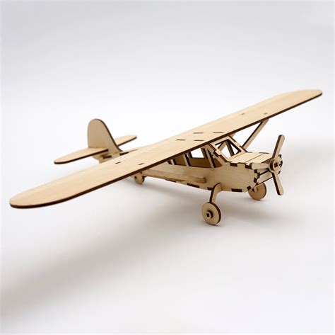 Piper J 3 Cub Balsa Wood RC Laser Cut Airplane Kit 40 OFF