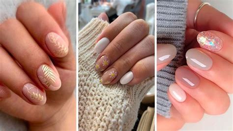 7 diseños de uñas almendradas cortas elegantes y sencillas para lucir