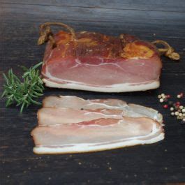 Schinkenspeck Aus Der H Fte Mild Ger Uchert Der Geschmack Des