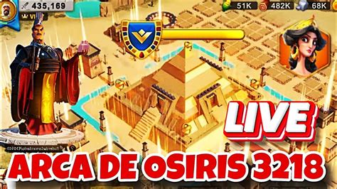 ARCA DE OSIRIS REINO 3218 RISE OF KINGDOMS YouTube