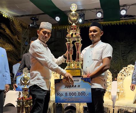 Masjid Ruhul Fata Gampong Ajuen Juarai Lomba Pawai Takbiran Idul Adha