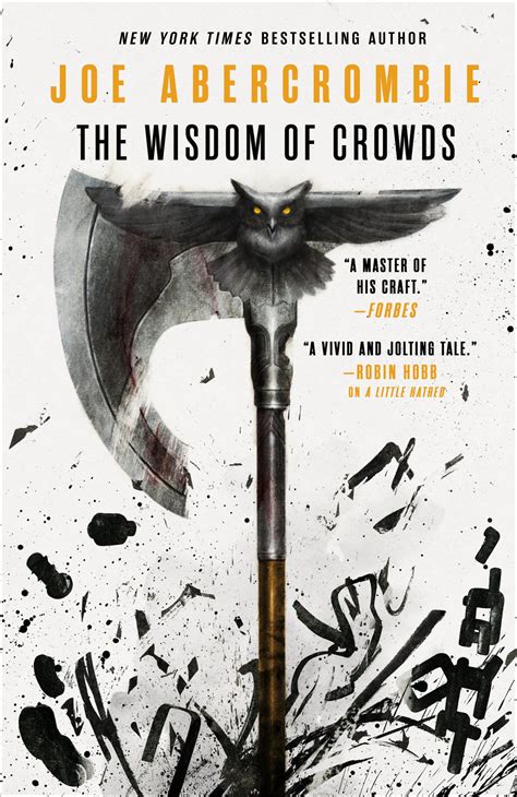 The Wisdom Of Crowds Us Cover Joe Abercrombie