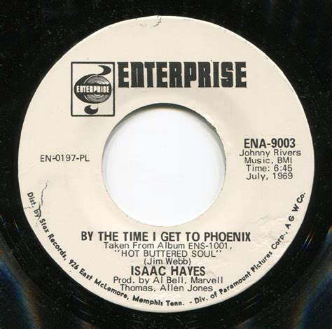 Isaac Hayes - By The Time I Get To Phoenix / Walk On By (1969, Custom Sleeve, Vinyl) | Discogs