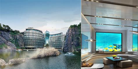 Worlds First Quarry Hotel In Shanghai Has Underwater Suites And A