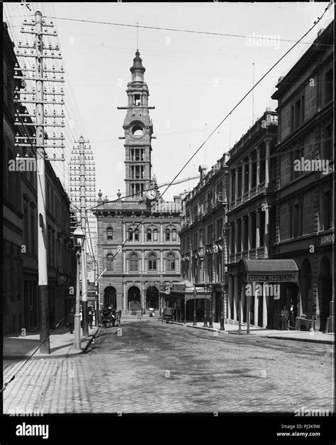 Barrack Street Sydney Stock Photo Alamy