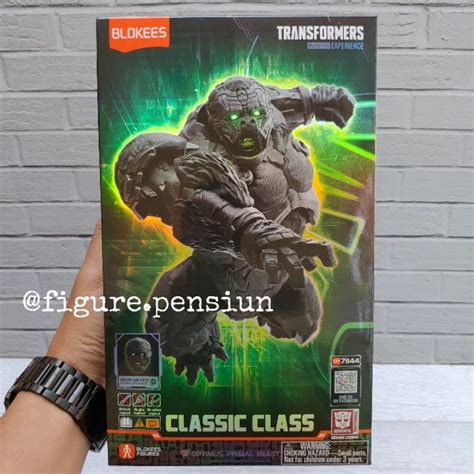 Jual Blokees Transformers Model Kits Optimus Primal Beast Experience