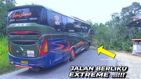 Jalan Berliku Dan Extreme Satu Satu Nya Jalur Yg Dilalui Als Sedih