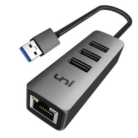 Uni Adaptateur Usb Ethernet Hub Usb Ethernet Avec Port Lan R Seau