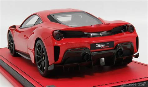 MR MODELS FE025H Masstab 1 18 FERRARI 488 PISTA 2018 ROSSO CORSA DS