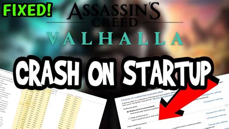 How To Fix Assassins Creed Valhalla Crashes Fix Youtube